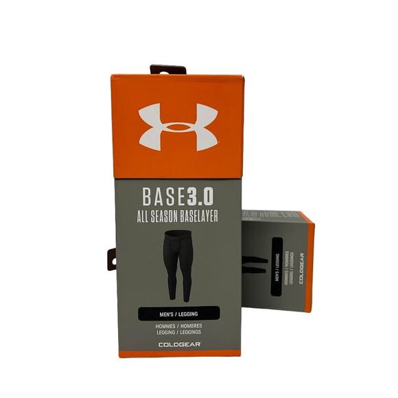 NWT! Under Armour Men'sBase 3.0 Legging Black 2X-Large